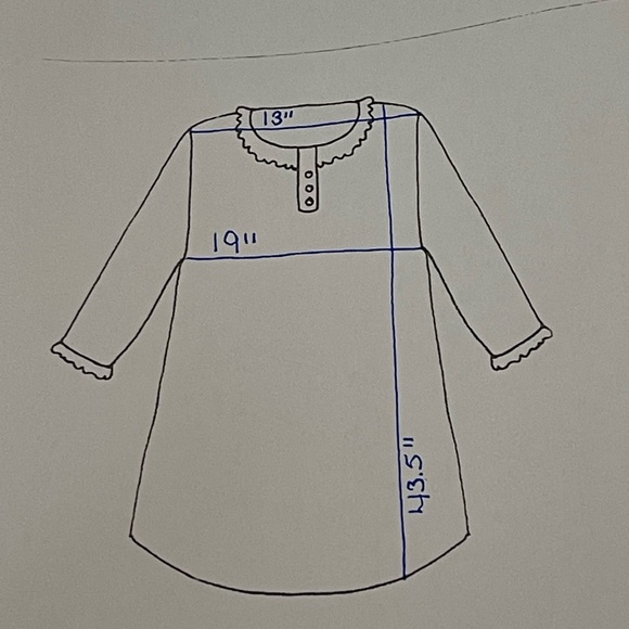 American Girl “Addy” Gown for Girls Size S (7/8) - Picture 5 of 5